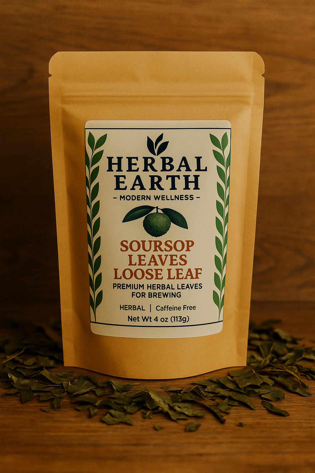 🌿✨ Soursop Leaf — Loose Leaf Herbal Tea for Calm, Clarity & Immune Support