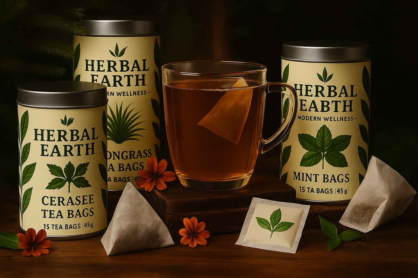 πΏβ¨ Lemongrass Herbal Tea β Refreshing Citrus Relief