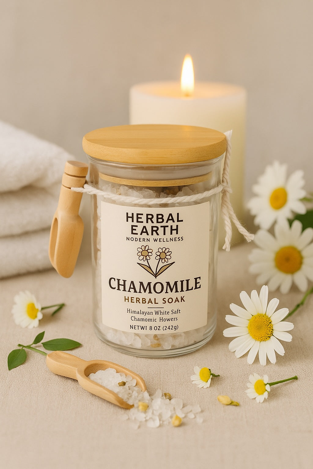 🌼 Chamomile Herbal Soak