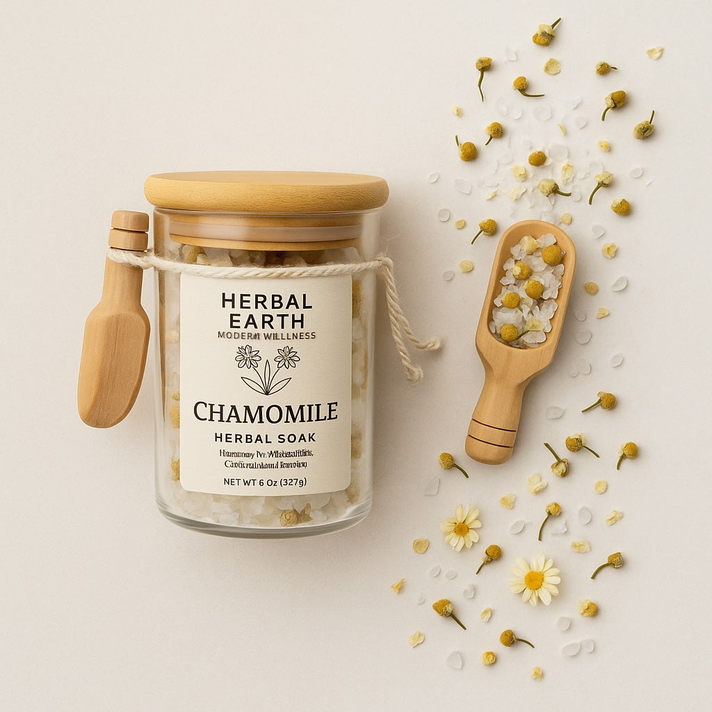 🌼 Chamomile Herbal Soak