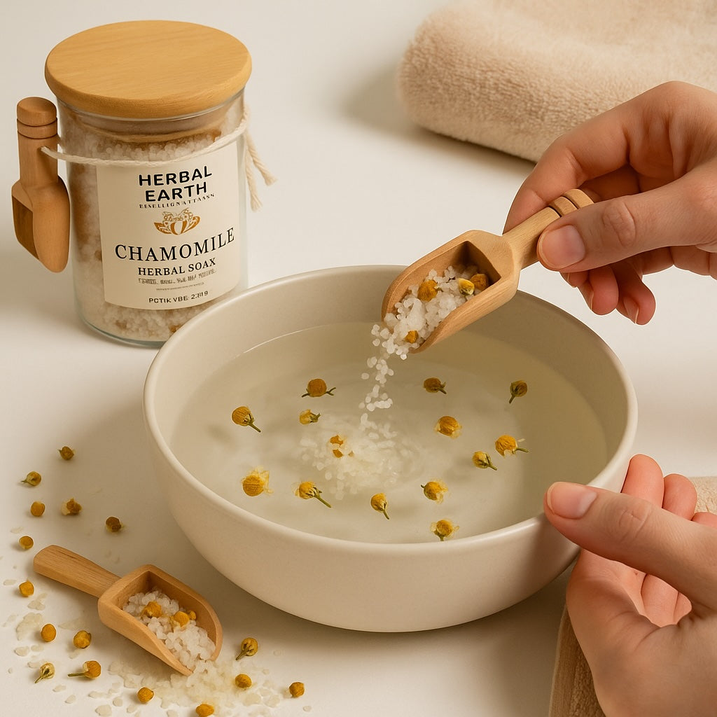 🌼 Chamomile Herbal Soak