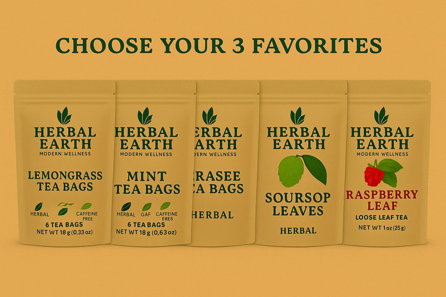 🌿✨ Island Herbal Starter Pack (Seasonal)