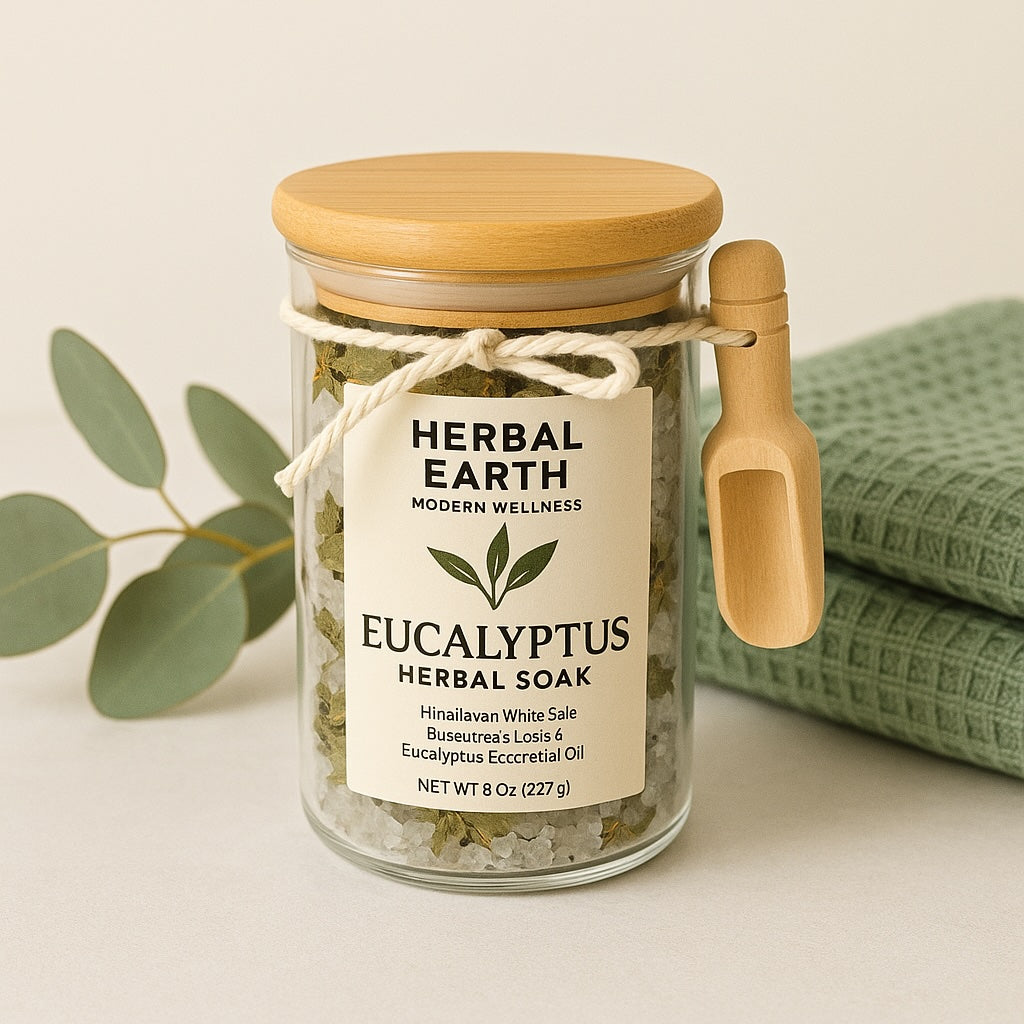 🌿 Eucalyptus Herbal Soak