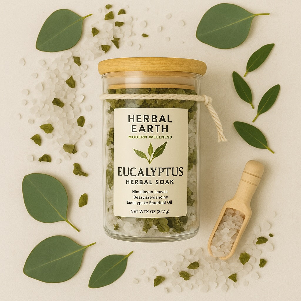 🌿 Eucalyptus Herbal Soak