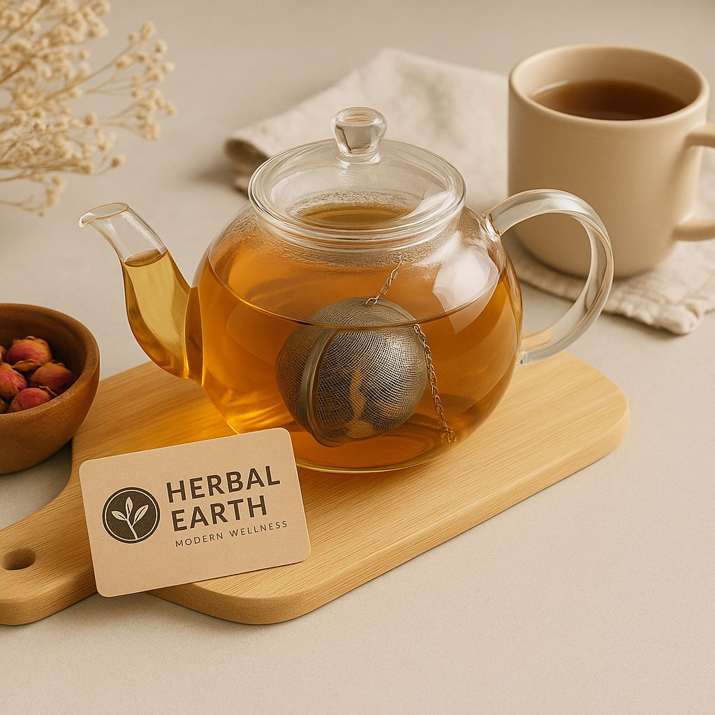 πΏ Herbal Earth Tea Infusers (Set of 2) β Sip With Intention