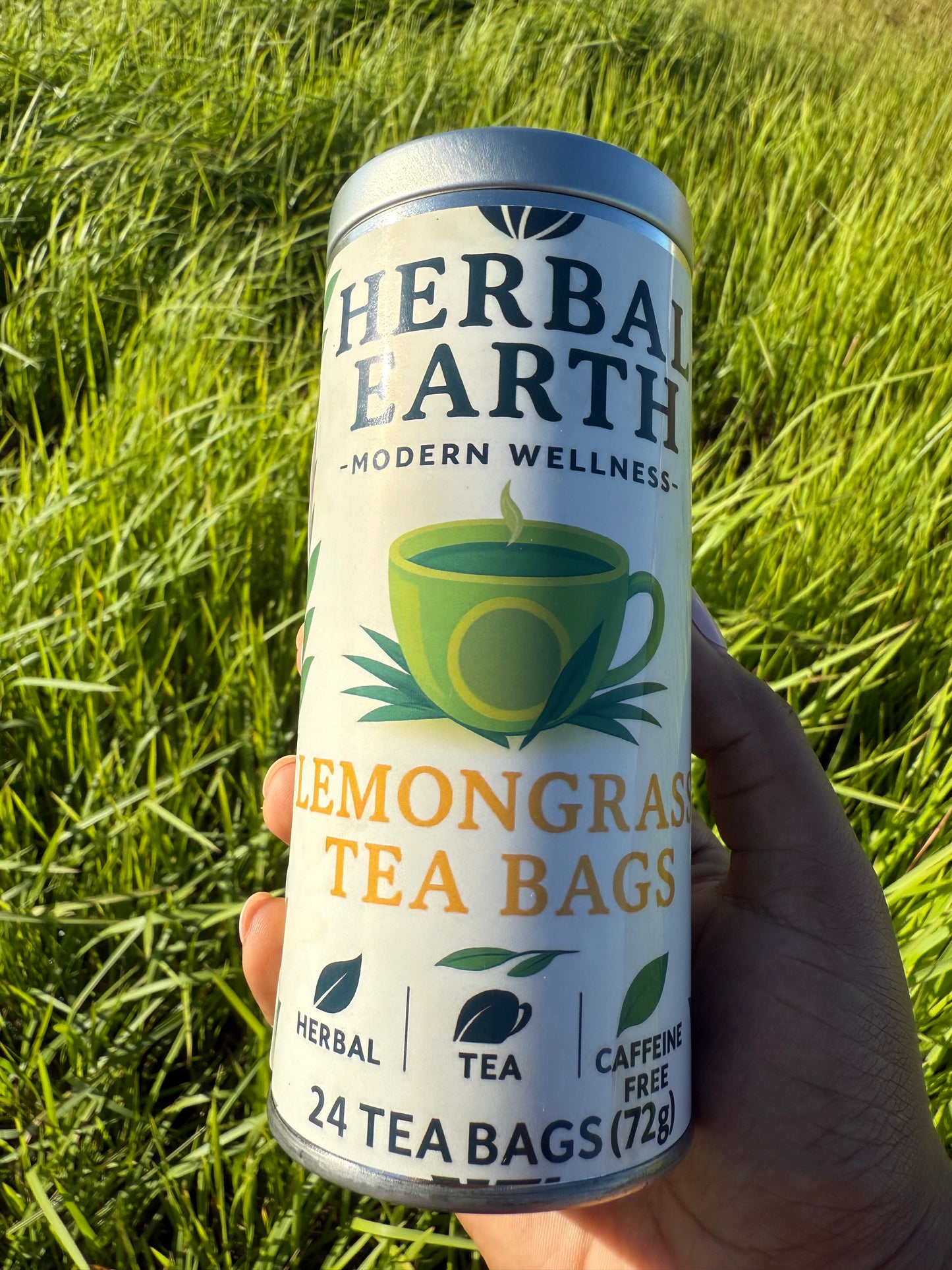 🌿✨ Lemongrass Herbal Tea — Refreshing Citrus Relief