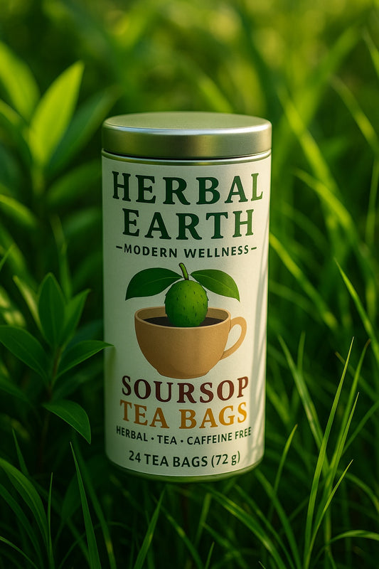 🫖 Herbal Earth – Soursop Tea Bags (24 Count)