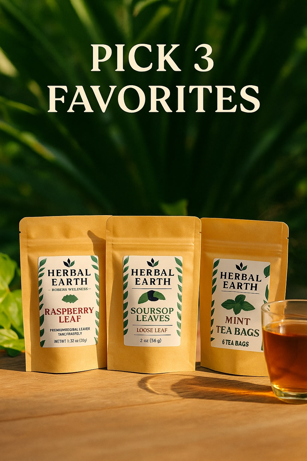 🌿✨  Island Herbal Starter Pack (Seasonal)