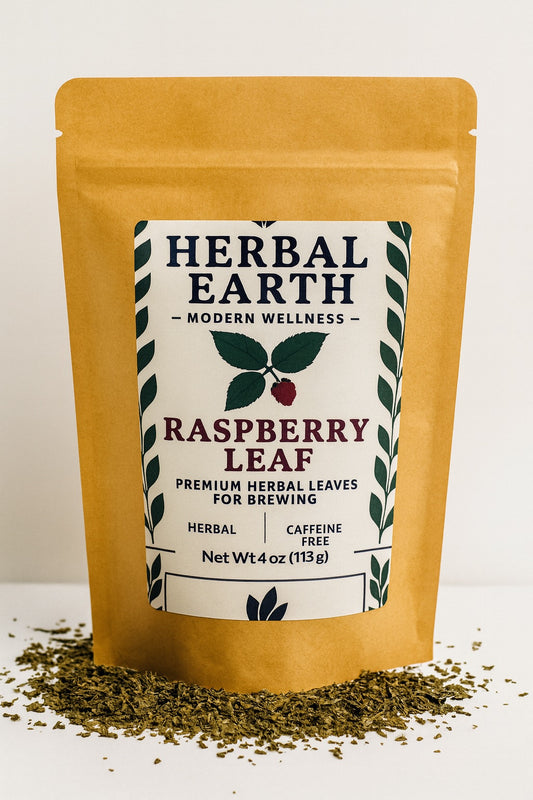 🌿✨ Raspberry Loose Leaf Tea — Feminine Balance & Gentle Support (2 oz & 4 oz)