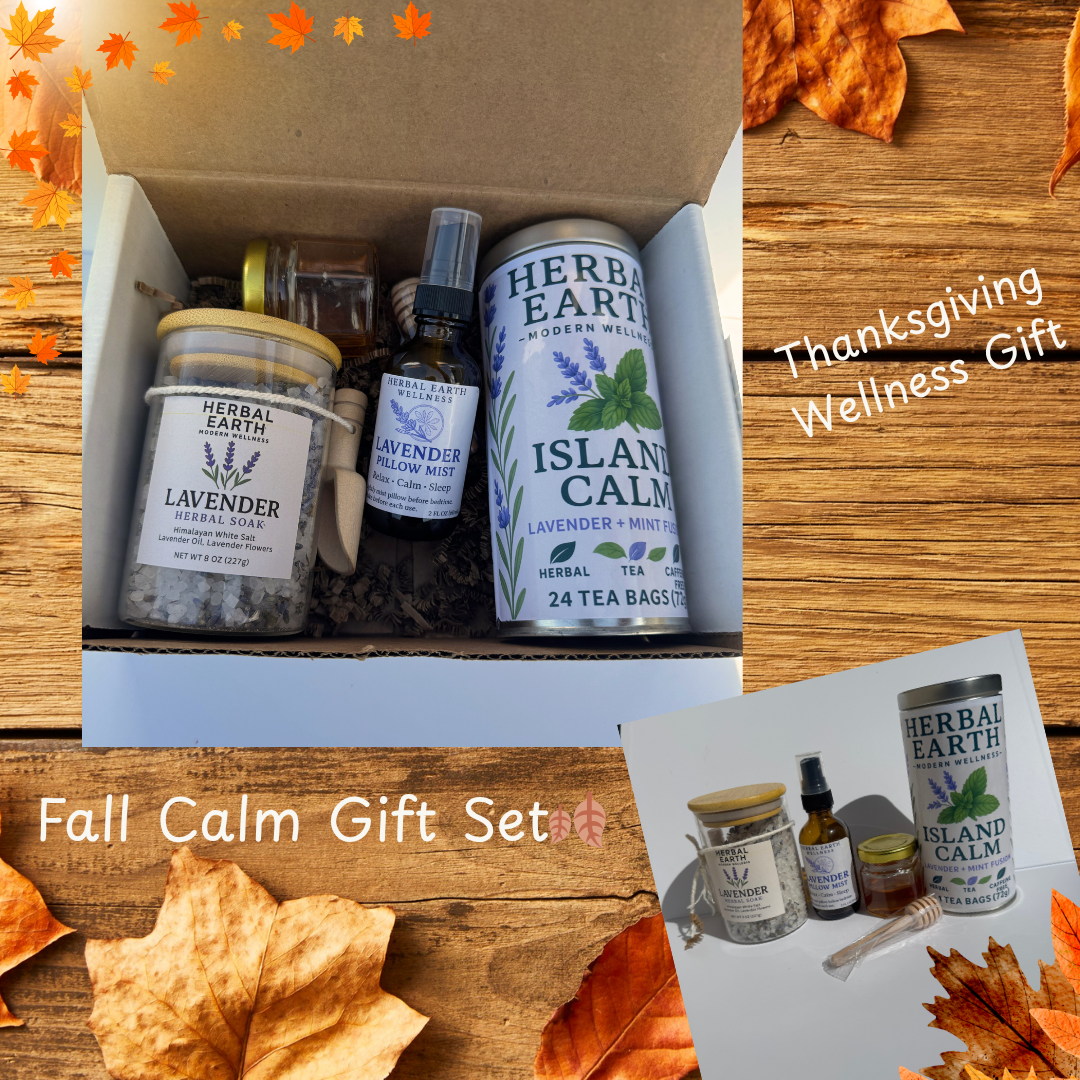 🍂 “Gratitude & Calm” Thanksgiving Set