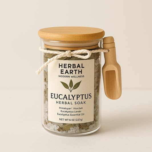 🌿 Eucalyptus Herbal Soak