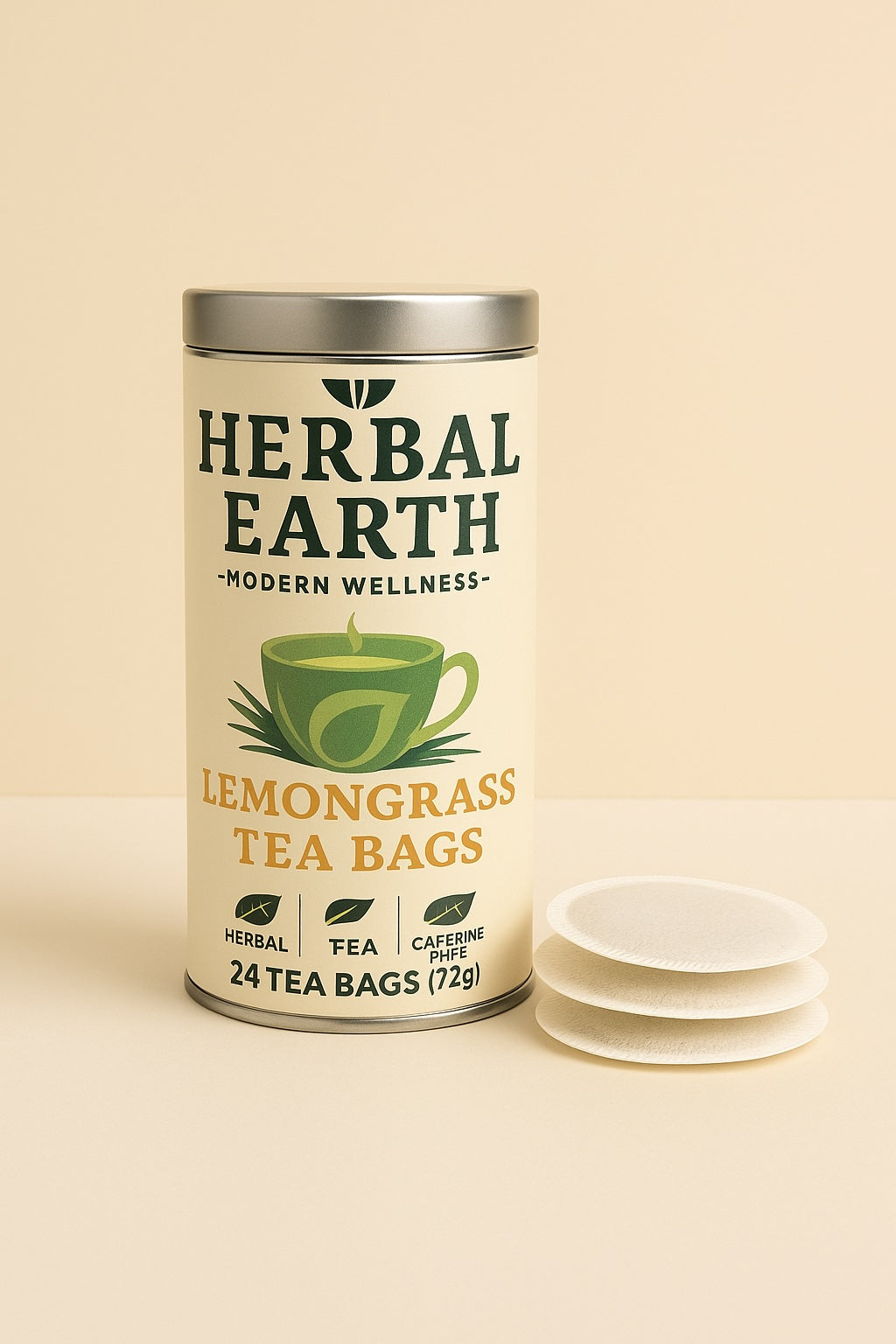 🌿✨ Lemongrass Herbal Tea — Refreshing Citrus Relief