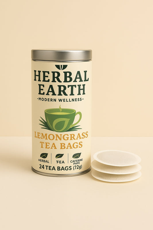 🌿✨ Lemongrass Herbal Tea — Refreshing Citrus Relief